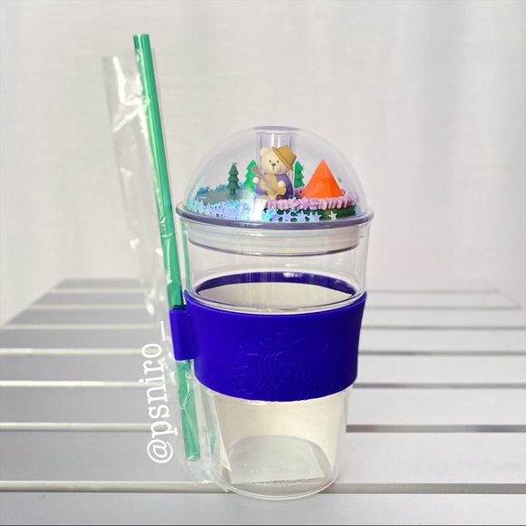 Starbucks Camping Dome Glass Tumbler